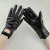 Ventilated Full Finger Gloves Punk Fashion Accents Soft Inner Lining Outdoor Motorcycle Use