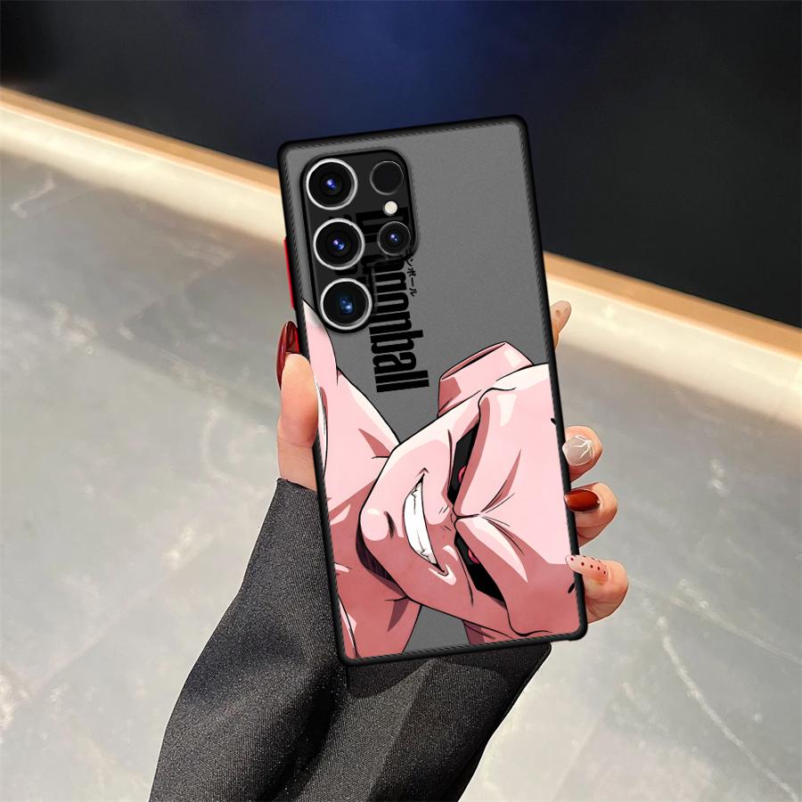 

Back Phone Cover Case for Samsung Galaxy S22 Plus S21 S9 S10 S20 S23 Ultra S24 FE S25 Edge Dragon Ball Majin Buu Galaxy S25