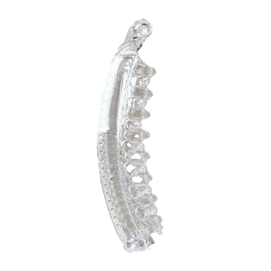 Large Banana Hair Clip Anti-slip Teeth No Damage Hair Clip Back Head Hair Claw High Bun Hair Accessory