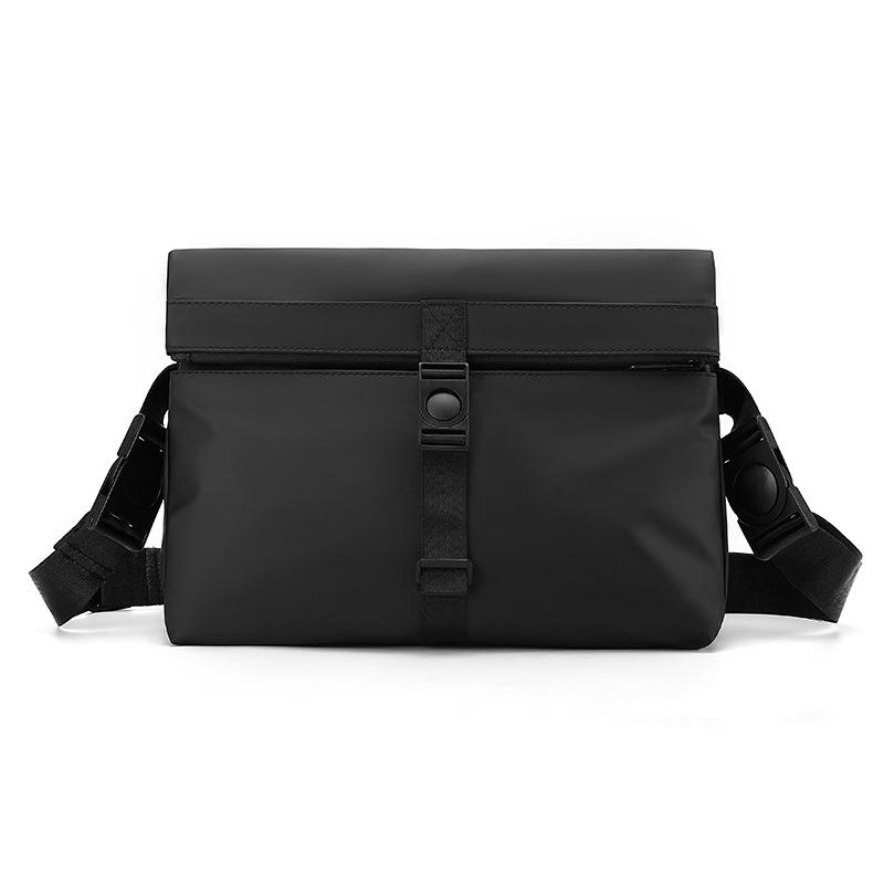 2026 Trendy Unisex Business Casual Crossbody Bag чёрный