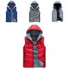 Unisex Wendbare Dicke Ärmellose Jacke Mit Premium-Qualität Für Winterwärme