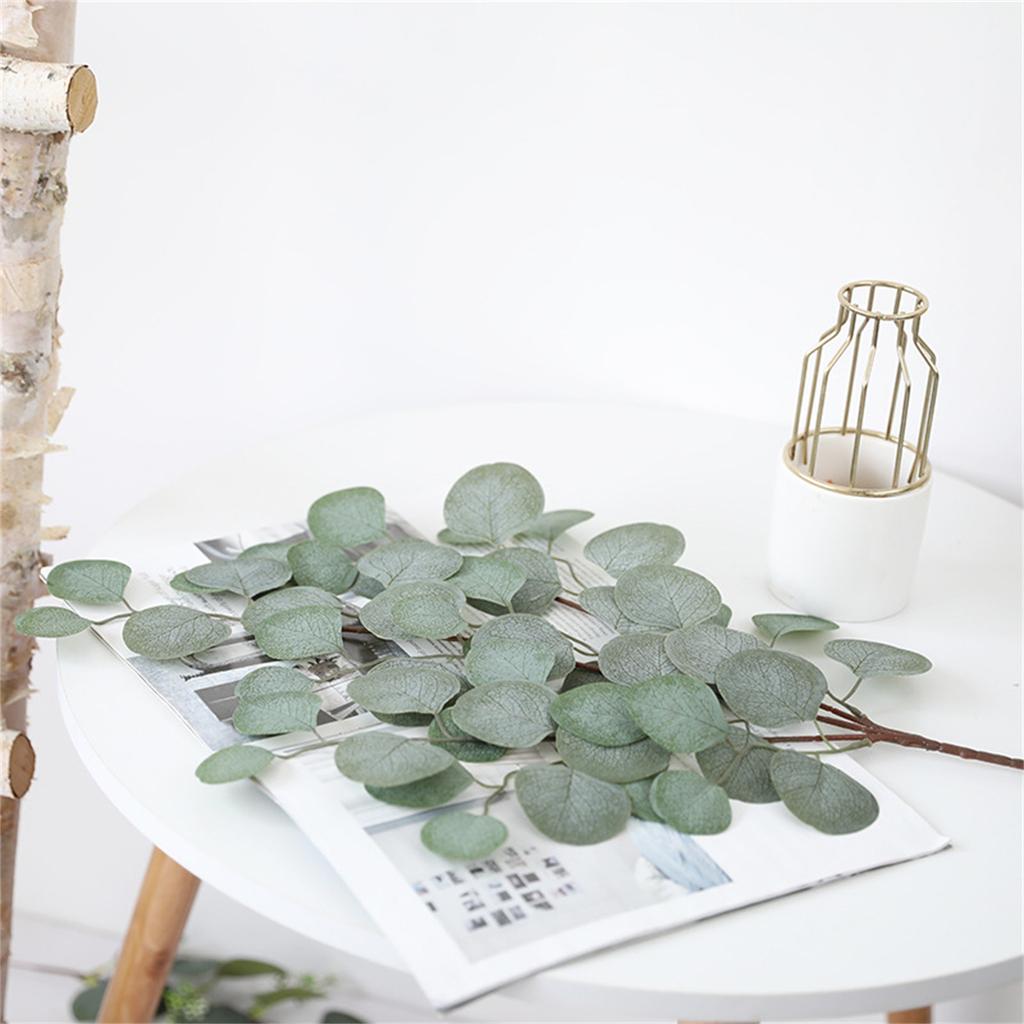 1 adet Yapay Bitkiler Yaprak Sarmaşık Noel Dekorasyonu Vazo Düğün Ev Bahçesi İçin Gül Kemer Scrapbooking Sahte Çiçekler