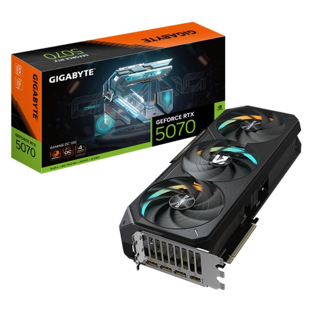 Gigabyte GeForce RTX 5070 Ti GAMING OC 16G graphics card black