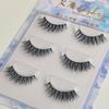 Natürlich aussehende Manga-Wimpern Japanisches Cosplay Falsche Nerz-Wimpern Heiße Nerz-Wimpern für Damen