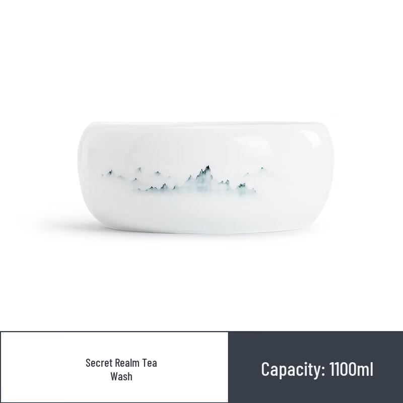 

Наньшань Сяньшэн Расписанный вручную керамический таз для мытья чая