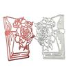 Books In Flowers Metal Cutting Dies Stencil for DIY Scrapbooking Photo Album Embossing Paper Cards Crafts Diecuts