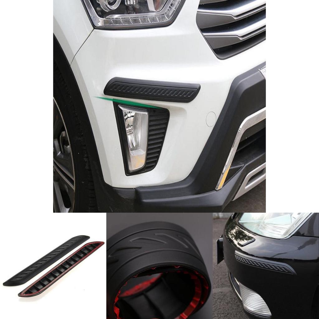 Timeless Design Car Bumper Corner Protector Accessories Door Guard Cover Lip Crash Bar Trim 2pc For Every Vehicle