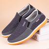 Fashion Men's Shoes Summer Breathable Canvas Shoes Fashion Outdoor Casual Sneakers for Men Oxfords Slip on Loafers Comfort Driving Shoes