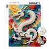 Pearl Painting 5D DIY Chinese Dragon Pearl Gemstone Art Diamond Painting Kit for Adults/Beginners Gift Ideas Home Decor Wall Art Craft