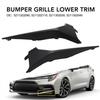 For Corolla - SE Toyota XSE Front Grille Bumper Lower Molding Set Trim