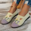2024 Shoes Women's Summer Mesh Breathable Flat Shoes Ladies Comfort Light Sneaker Socks Women Slip On Loafers Zapatillas Muje