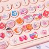 JIAMEI Sweet Sugar Party 7.0+8.0 Series Kawaii Cartoon Relief Cute Grain Paste DIY Creative Aesthetics Stationery Medium Sticker