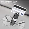 2025 Hot For Ford Car Sunglass Holder for Car Visor Sunglasses Eyeglass Holder For Ford Focus 2 MK1 MK3 Mondeo MK4 Fiesta MK7 Fu