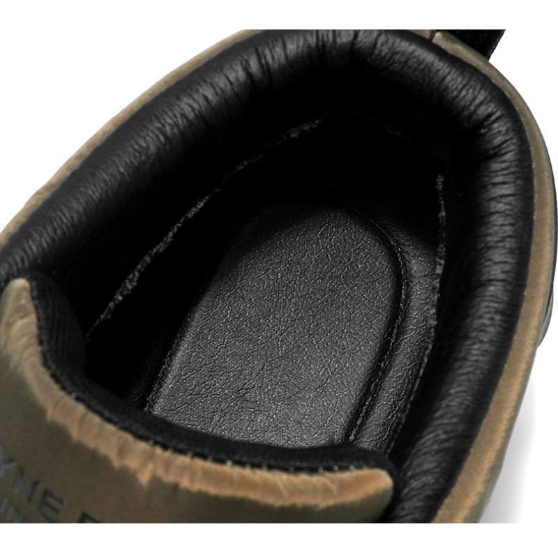 Fashion Down Cloth Casual Sneaker Shoes for Men Winter Warm Leisure Sports Leisure Men's Loafers Non-Slip Fashion High-top Men Shoes