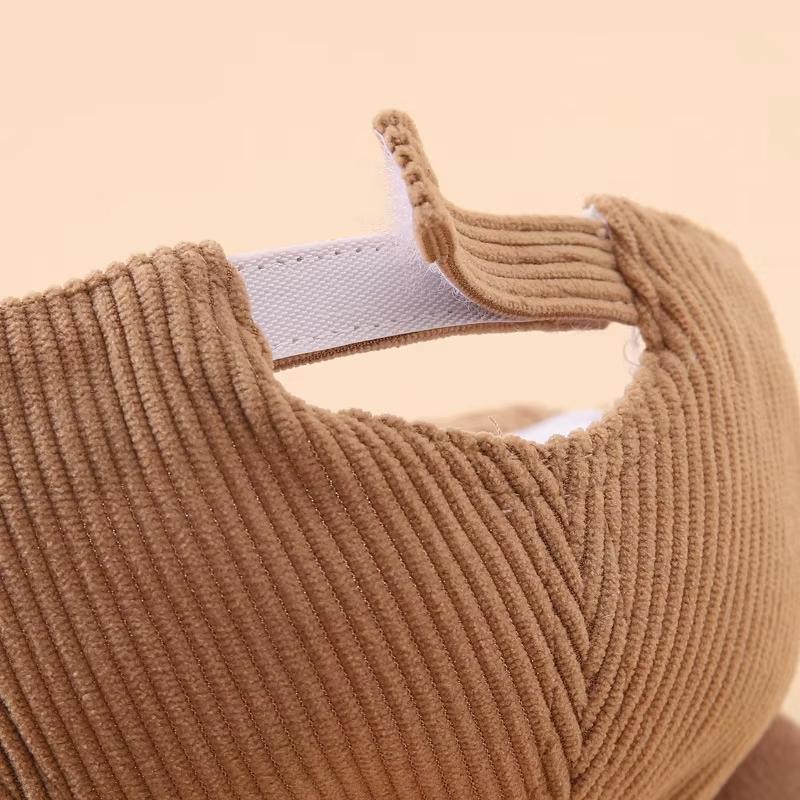 Baby Cartoon Bear Baby Hat With Ears Spring Autumn Soft Brim Infant Girl Boy Baseball Cap Cute Toddler Sunshade Peaked Caps