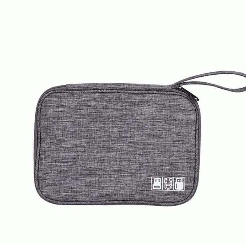 Storage Bag Digital Storage Bag USB Data Cable Organizer for Earphone Wire Bag Pen Power Bank Travel Kit Case Watch Band Pouch