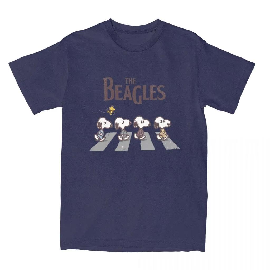 Summer Fashion Peanuts Snoopy The Beagles T Shirt Men Women Cotton Comic Woodstock Tee Shirt Birthday Present Tops