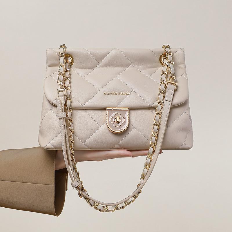 

Bags Women s Autumn Winter New Chain Plaid Popular One Shoulder Fashion Trend Crossbody Bag