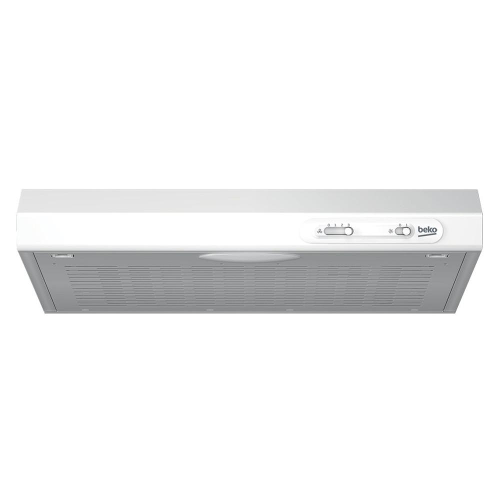 Beko CFB 5310 W - Afzuigkap - Muurmontage - Wit - 125 m³/uur - Energielabel D