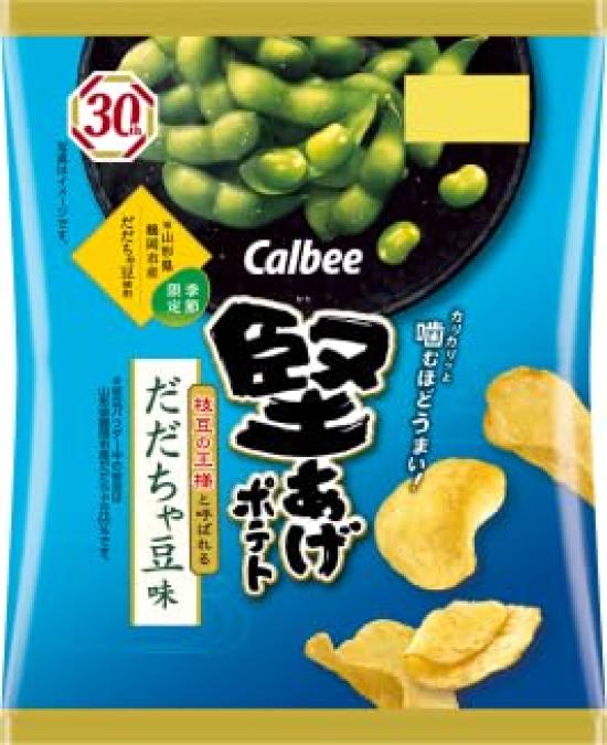

Calbee Kataage Картофель Дадача со вкусом фасоли X1 коробка (12 сумок)