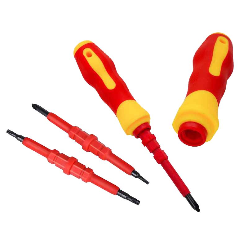 3-in-1/8-in-1 Insulated Screwdriver Set Multi-Purpose Electrician Screwdriver Bits Slotted Cross Head PH1 PH2 Repaire Tools