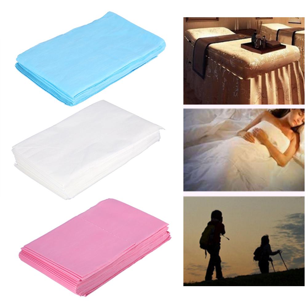 3 Colors 10Pcs 175 X 75cm NOn Woven Disposable Waterproof Bed Sheet Massage Beauty Cover