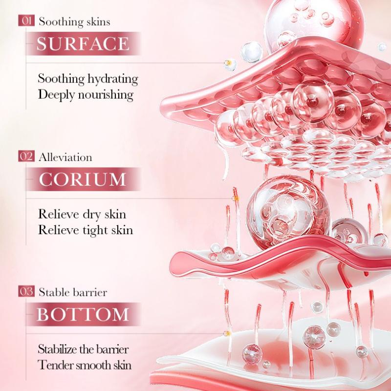 Pink Aloe Vera Soothing Moisturizer 50g Hydrating Moisturizing Cream Skin Care Products