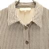 Max Mara Made In Italy Overall Handle Short Sleeve Polo Shirt Women Used