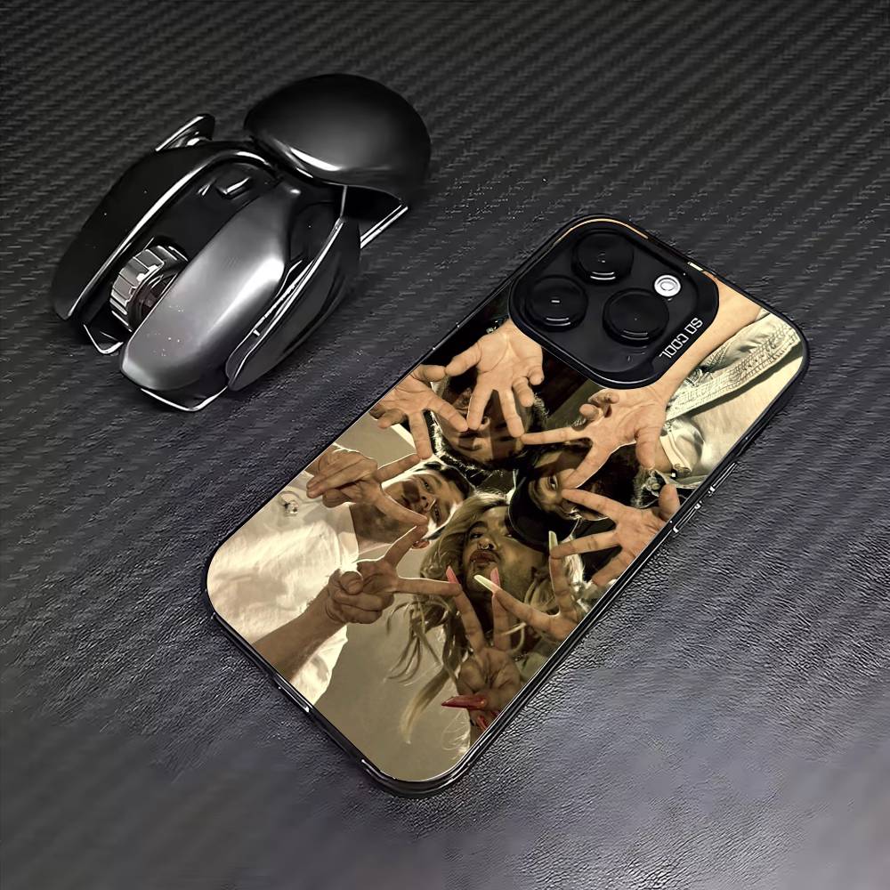 Tom Bill Kaulitz T-Tokio H-Hotels Phone Case For iPhone 17,16,15,14,13,12,11 Plus,Pro Max,Colored Silver Phone Case iPhone12PROMAX