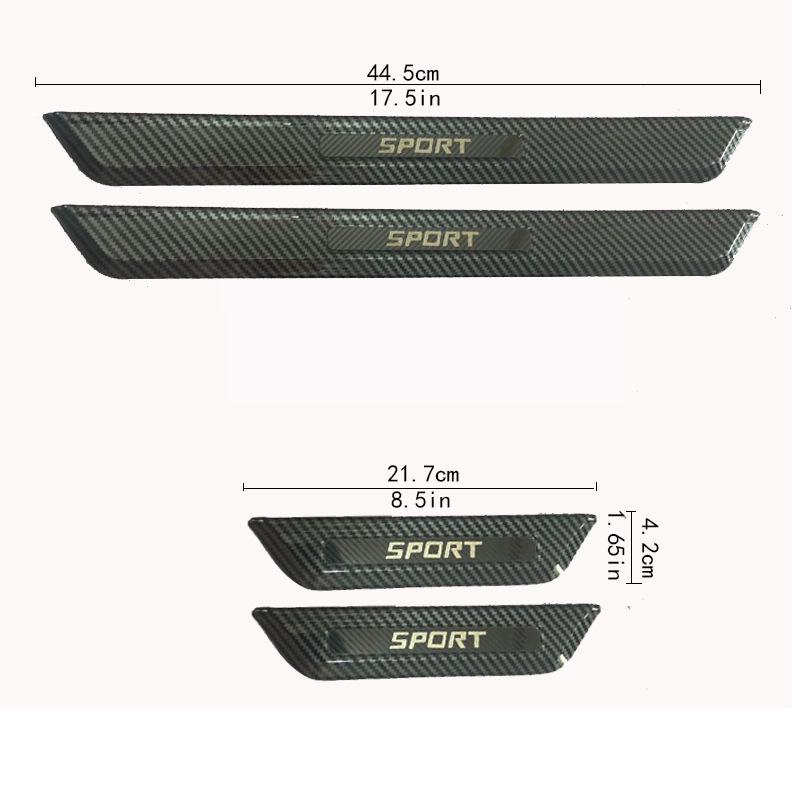 Blister Packaging Car Door Sill Protector - Anti-Scratch for CROSS, SKY, SPORT, TITANIUM Models.