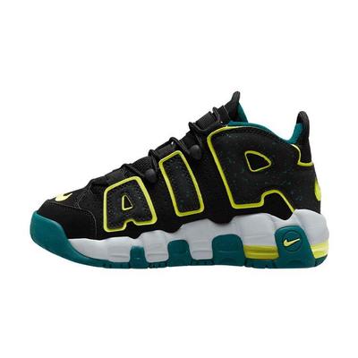 Air More Uptempo GS Μαύρο Geode Τιρκουάζ Volt Διαυγές Νεφρίτης Παιδικά Παπούτσια DZ2809-001