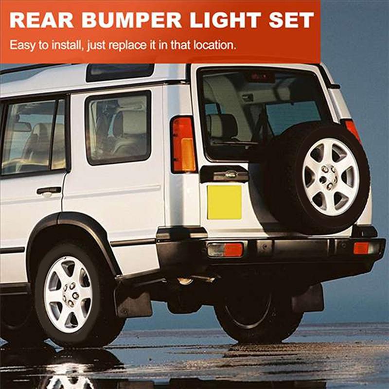 Brake Reverse Light Indicator Turn Signal Reflector For Land Rover Discovery 2 Rear Bumper Lamp