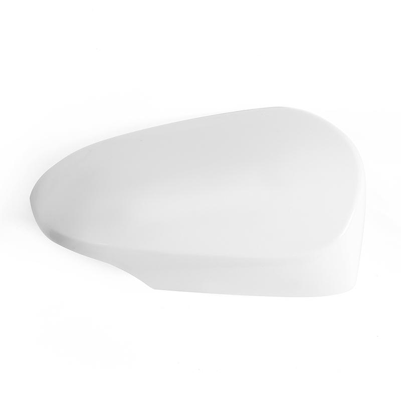 

Рифмованное авто внешнее боковое крыло зеркала заднего вида, накладка, декоративная крышка, глянцевый белый цвет, подходит для Toyota Corolla 2014 2015 2016 2017 Right 1piece