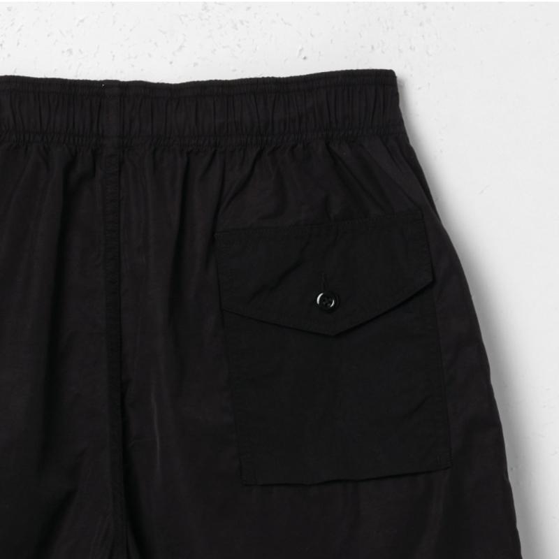 Nanamica Nylon Twill Deck Shorts Black Naf1m30000a98