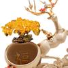 Decorative Deer Figurine Tabletop Ornament Key Storage Rack Crafts Elk Resin Statue for