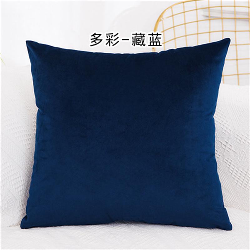 large velvet pillow