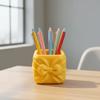 Stationery Storage 3D Printed Pen Stand Desktop Organizer Bowknot Pen Container  Study Room Decor