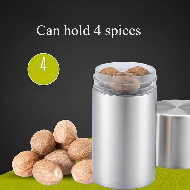 Stainless Steel Manual Pepper Grinder Sea Salt Spice Coffee Grinder Home Grainer Pepper Mill for Picnic BBQ Kitchen Utensils