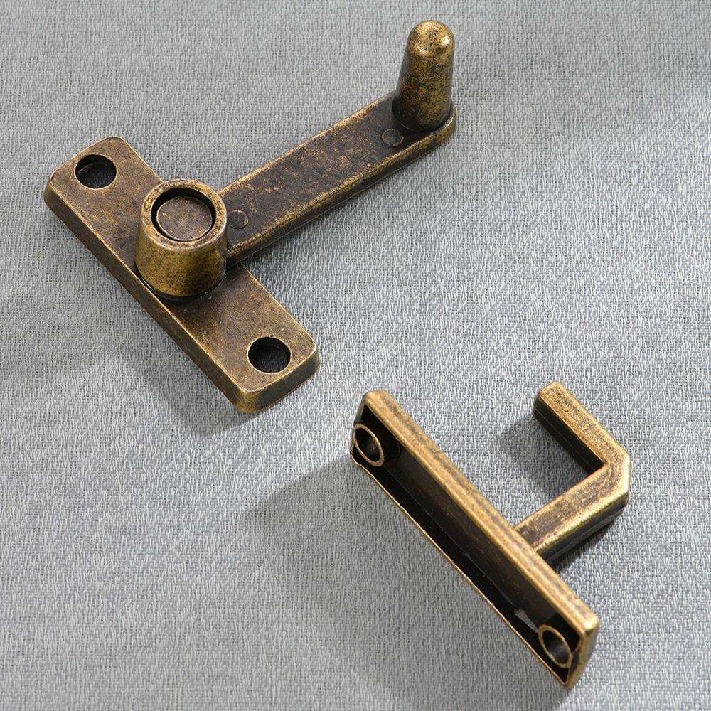 

Vintage Bronze Box Latch Home Hardware Door Lock Handle Accessories Window Door Lock
