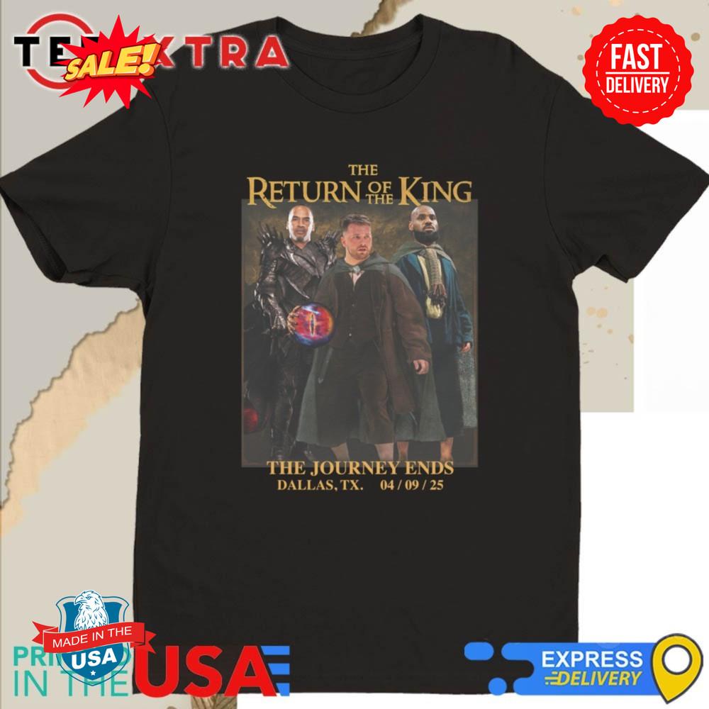 The Return Of The King The Journey Ends T Shirt Unisex T-Shirt XL