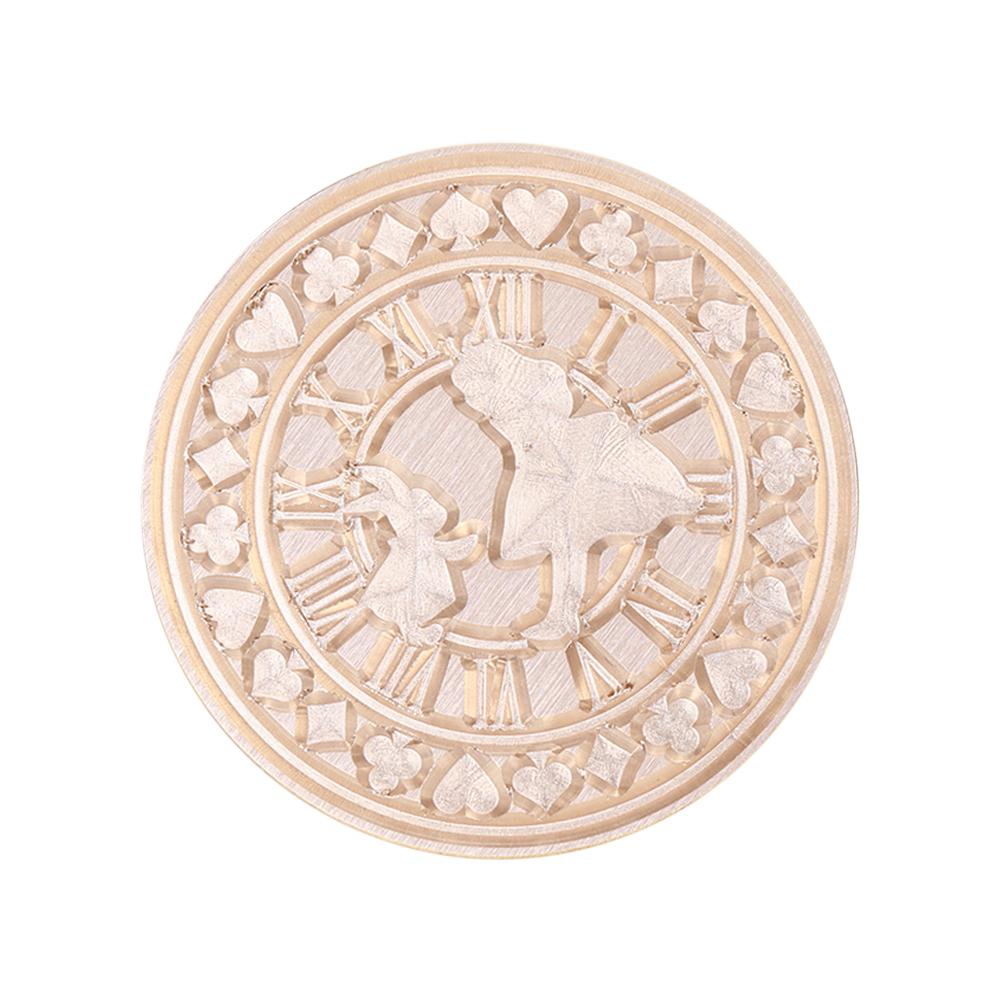 Sprookjes Zegellak Stempelkop Vuurverf Antieke Stempels Vervangkoppen voor Bruiloftsuitnodiging Scrapbooking Kaart DIY Decor