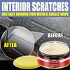 100ml Car Scratch Remover Car Scratch Eraser Long-Lasting Coating Repair Agent with Sponge Cleaning Paste Paint Care Wax