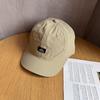 Men Solid Color Women Letter Baseball Cap Sunblock Breathable Fabric Polyester
