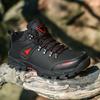 Men's Shoes Hiking Shoes Outdoor Shoes Sports Shoes Autumn and Winter High-top Leather Surface Hiking Off-road Non-slip and Wear-resistant