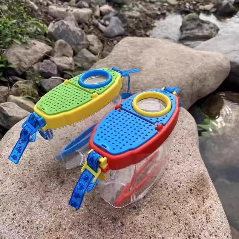 Kids' Outdoor Exploration Kit: Tadpole & Insect Catcher, Pet & Plant Breeding Box, Thickened Observation Case