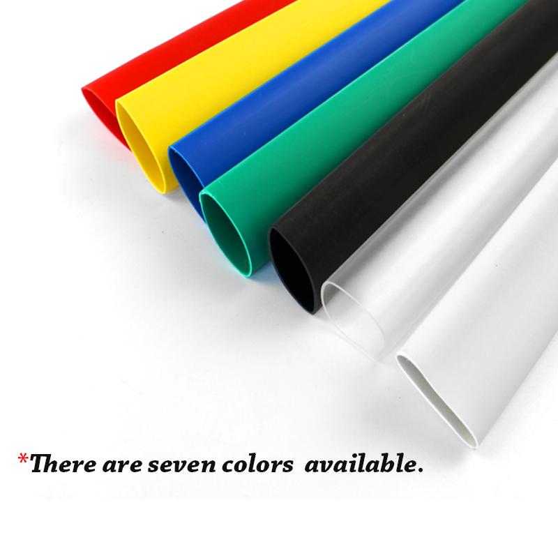 1Roll of  Clear 3:1 Heat Shrink Tube With Double Wall Glue Tube Diameter 1.6/2.4/3.2/4.8/6.4/7.9/9.5/12.7/15.4/19.1/25.4/30