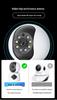 6MP Indoor Smart Camera with Dual Lens & Screen for 24-Hour Monitoring and Alarm System