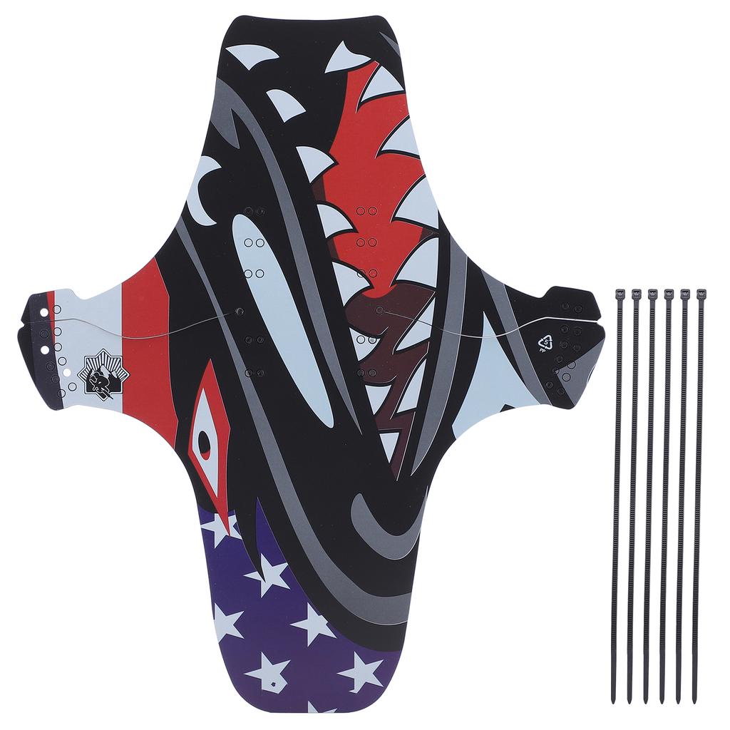 Enlee Mountainbike Schutzblech Fahrrad Schutzbleche Vorne und Hinten Kompatibel Fahrrad Schmutzfänger Faltbarer Typ,