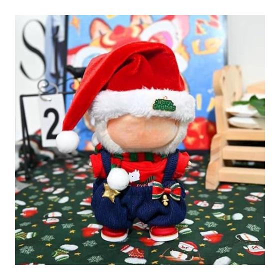 Stuffed Clothes for Lovebu 17cm Stuffed Toy Christmas Clothes Only Changeable Clothes Set 17cm Doll Clothes Doll Clothes First Generation Second