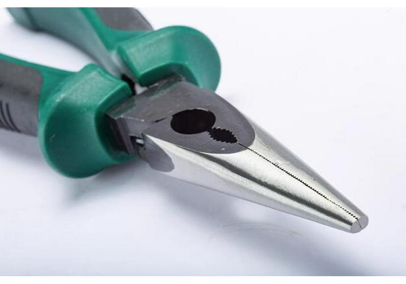 SATA Genuine Labor-Saving Needle-Nose Pliers - 6-inch (72401B) & 8-inch (72402B) Chrome Vanadium Steel